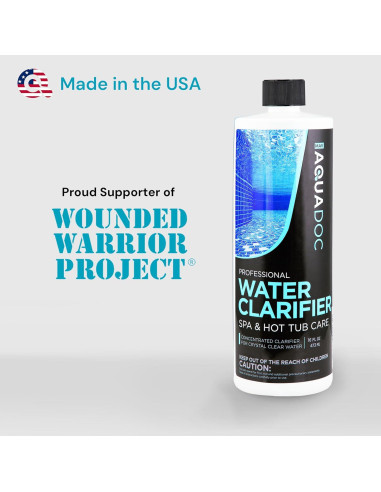 Clarificador de Agua para Spa MAV AquaDoc 473ml - Elimina Turbidez