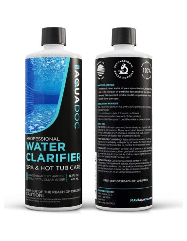 Clarificador de Agua para Spa MAV AquaDoc 473ml - Elimina Turbidez