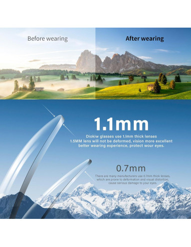 Gafas de sol deportivas DioKiw 3pack UV ciclismo running