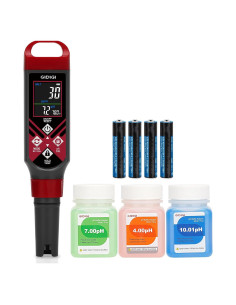 Probador de Sal y pH Digital GIDIGI GX-1 para Piscinas y Acuarios