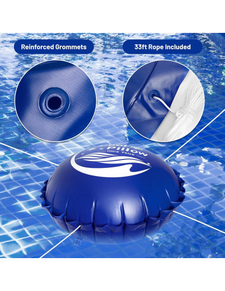 Cojín de Aire para Piscina Ranwin 4x4ft PVC 0.4mm Invierno