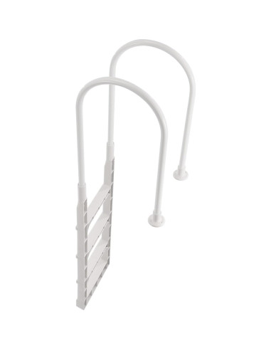 Escalera de Piscina VEVOR 4 Peldaños Doble Pasamanos 136 kg