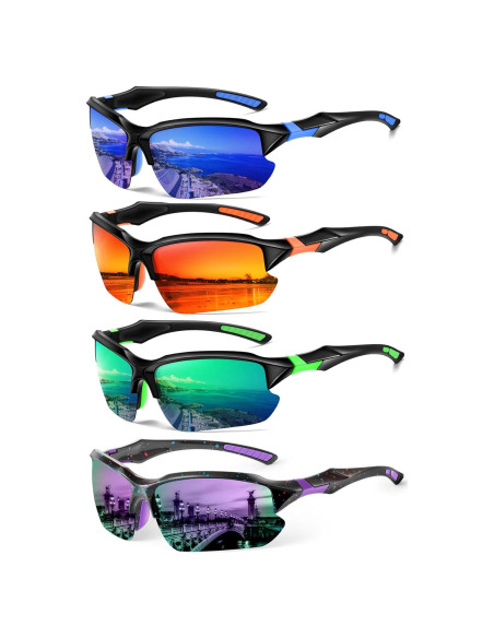Gafas de sol deportivas DioKiw UV protección 4 colores
