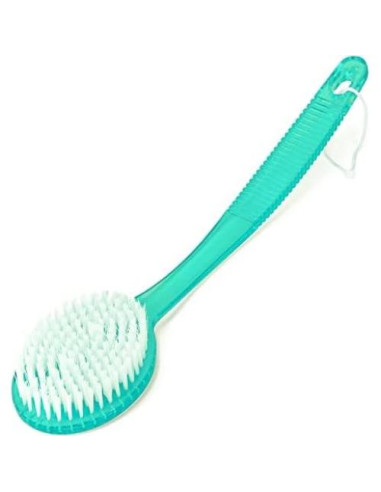 Cepillo de Baño DecorRack Verde con Mango Largo 25.4 cm