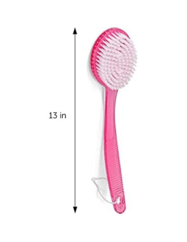 Cepillo de Baño DecorRack Verde con Mango Largo 25.4 cm