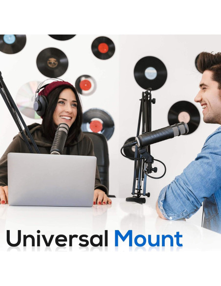 Soporte de Micrófono USB Sound Around PMKSHUSB04 Ajustable