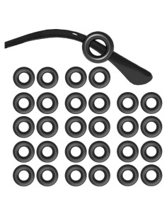 14 Pares de Sujetadores Antideslizantes para Gafas - Negro