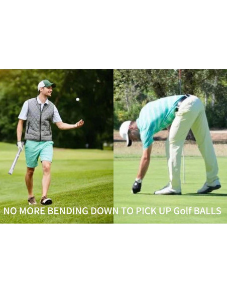 Recogedor de Pelotas de Golf Asyxstar con Polo Telescópico