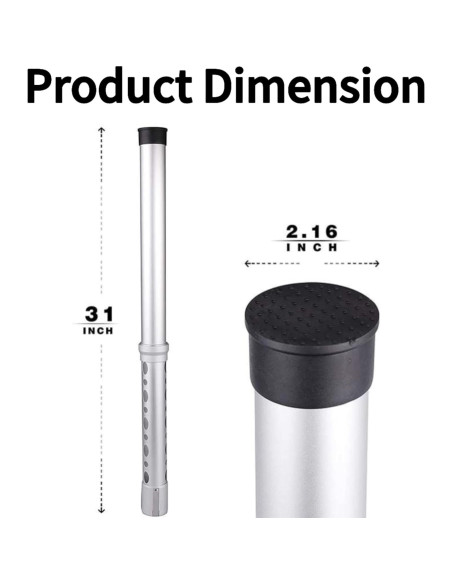 Recogedor de Pelotas de Golf Asyxstar con Polo Telescópico