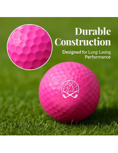 Pelotas de Golf Rosa Fantasma She's Pink - Paquete de 3 2