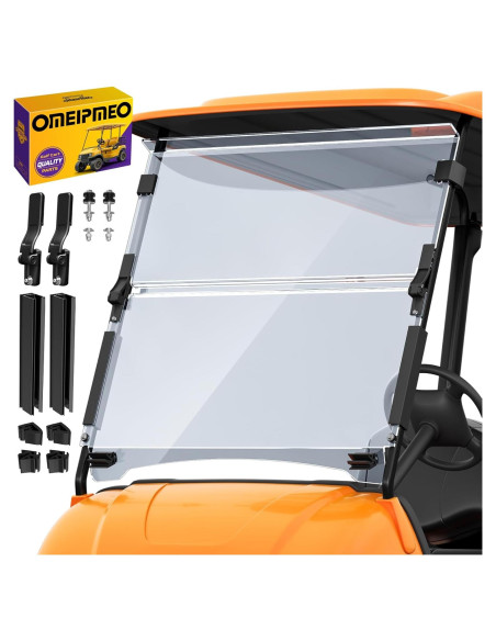 Parabrisas Plegable OMEIPMEO para Golf Cart YAMAHA G29 2007-2016