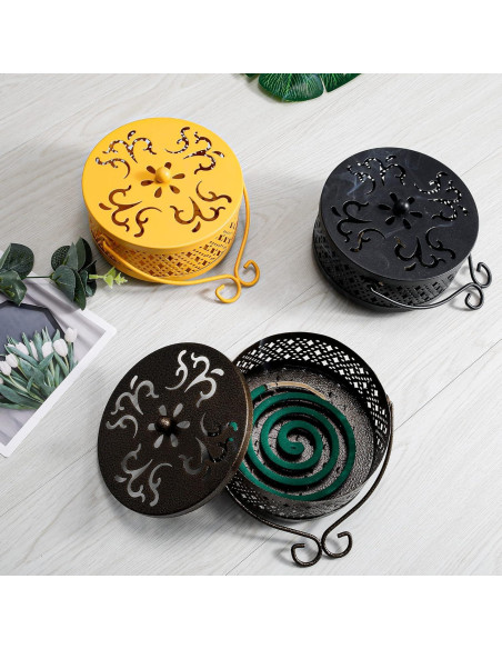 Soporte para Espirales de Mosquitos MyLifeUNIT 2 Piezas Negro