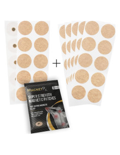 Parches de Acupresión Magnética MagnetRX - 20 Imanes 3500 Gauss