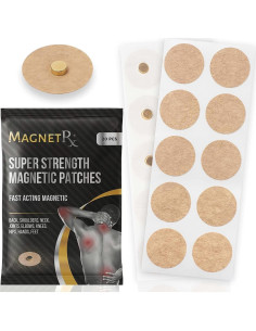 Parches de Acupresión Magnética MagnetRX - 20 Imanes 3500 Gauss 2