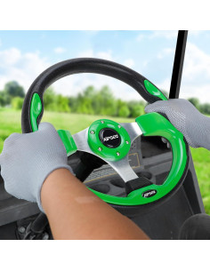 Volante de Carrito de Golf AIPSET 12.5" Universal Verde 2
