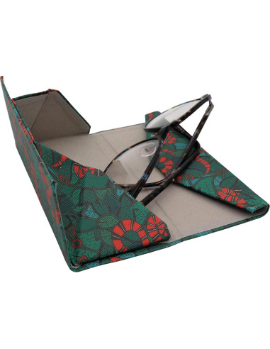 Estuche de Gafas Real Sic Serpiente - Cuero Vegano 16cm