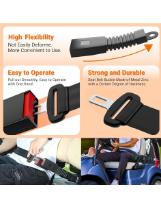 Cinturones de Seguridad Retráctiles CLUBRALLY para Carritos de Golf 2