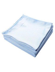 Paño de Microfibra MUZOCT 8 Unidades 40.6x40.6cm Azul