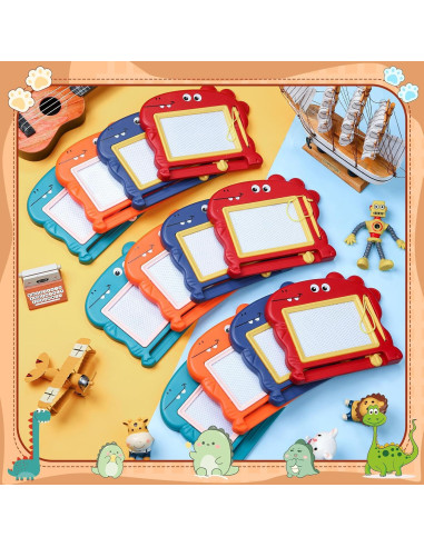 24 Mini Pizarras Magnéticas Fulmoon 64x42cm Borrables Colores