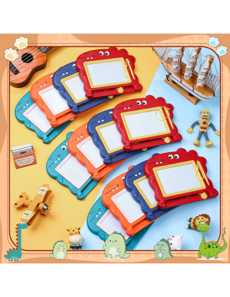 24 Mini Pizarras Magnéticas Fulmoon 64x42cm Borrables Colores