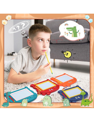 24 Mini Pizarras Magnéticas Fulmoon 64x42cm Borrables Colores