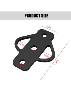 Adaptador de Enganche de Remolque Norkmdi 3 Vías Acero 16.28 cm 2