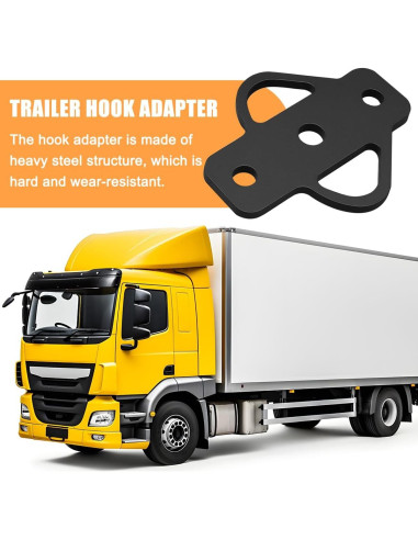 Adaptador de Enganche de Remolque Norkmdi 3 Vías Acero 16.28 cm