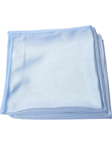 Paño de Microfibra MUZOCT 8 Unidades 40.6x40.6cm Azul