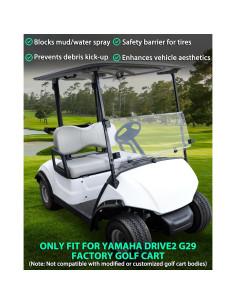 Aletas Fender POKIAUTO para Yamaha Drive2 G29 2017-2025 2