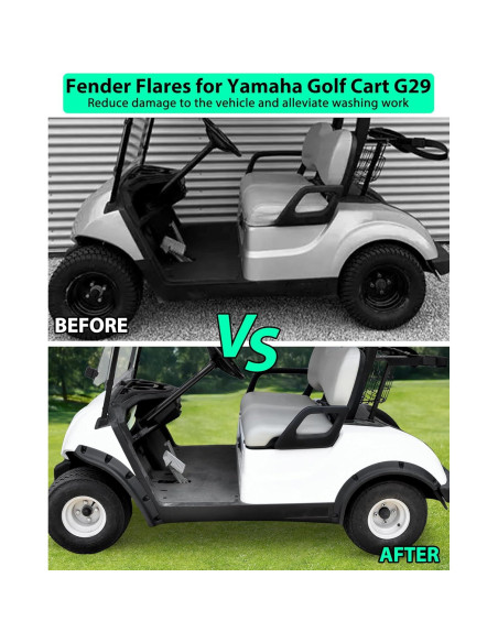 Aletas Fender POKIAUTO para Yamaha Drive2 G29 2017-2025