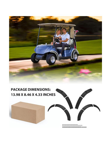 Aletas Fender POKIAUTO para Yamaha Drive2 G29 2017-2025