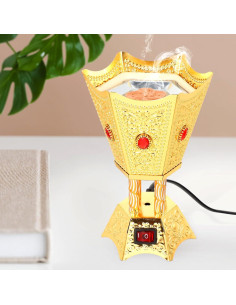 Horno de Bakhoor Eléctrico Ciieeo Dorado 345g Aromaterapia 2