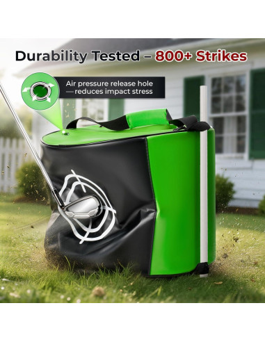 Bolsa de Impacto de Golf YOREPEK 42x42cm Duradera para Entrenamiento