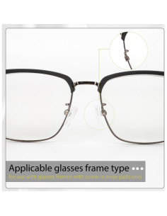 Kit de Almohadillas para Gafas OZOSHINE 35 Piezas Silicona 2