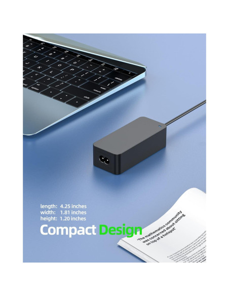 Cargador 65W para Laptop y Tablet Getac - RX10H, F110, S410