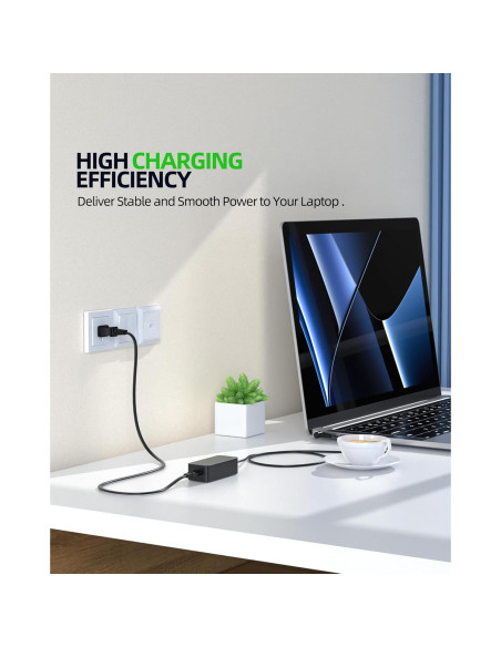 Cargador 65W para Laptop y Tablet Getac - RX10H, F110, S410