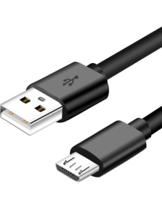 Cable de Carga Rápida USB 2.0 Xzrucst 1 Metro Negro 2
