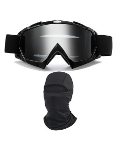 Gafas de Motocross Immoono con Balaclava y Lentes HD