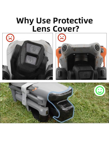 Protector de Gimbal BTG para Drone DJI Mavic Air 3 - Tapa de Lente