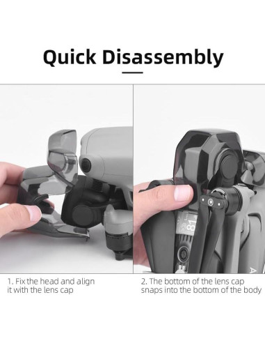 Protector de Gimbal BTG para Drone DJI Mavic Air 3 - Tapa de Lente