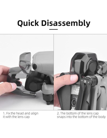 Protector de Gimbal BTG para Drone DJI Mavic Air 3 - Tapa de Lente