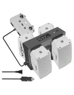 Cargador de Baterías 5 en 1 Hanatora para DJI Air 2S y Mavic Air