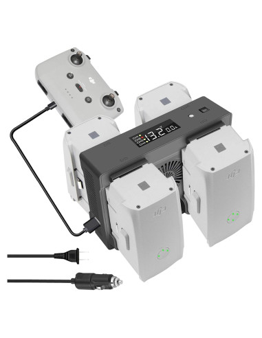 Cargador de Baterías 5 en 1 Hanatora para DJI Air 2S y Mavic Air