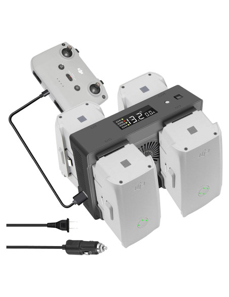 Cargador de Baterías 5 en 1 Hanatora para DJI Air 2S y Mavic Air