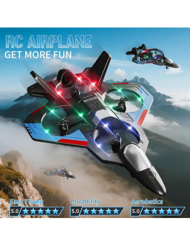Avión RC de Espuma Tubokoro XWG-4DV50, 30 min Vuelo