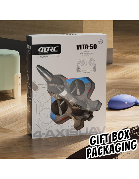 Avión RC de Espuma Tubokoro XWG-4DV50, 30 min Vuelo