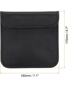 Funda para Filtros de Lente PATIKIL 170x180mm Negra 2