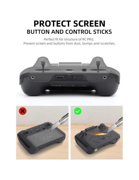 Protector y Capota 2 en 1 BTG para Controlador DJI Mini 3/Mavic 3