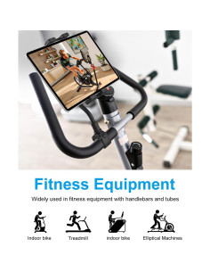 Soporte para Tableta GDZN 360 Ajustable para Bicicleta de Spinning 2