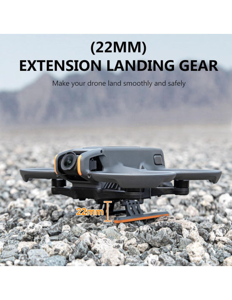 Patas de Aterrizaje STARTRC para Drone DJI Avata 2 - Naranja